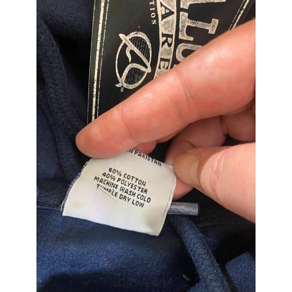 NWT Avalon Apparel Men's Blue graphic Hooded Sweatter - Large - Picture 11 of 13